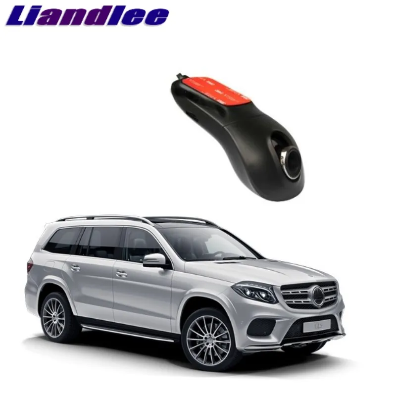 Liandlee для Mercedes Benz GL GLS MB X166 2013 ~ 2018 Автомобильная дорожная запись WiFi DVR Dash камера