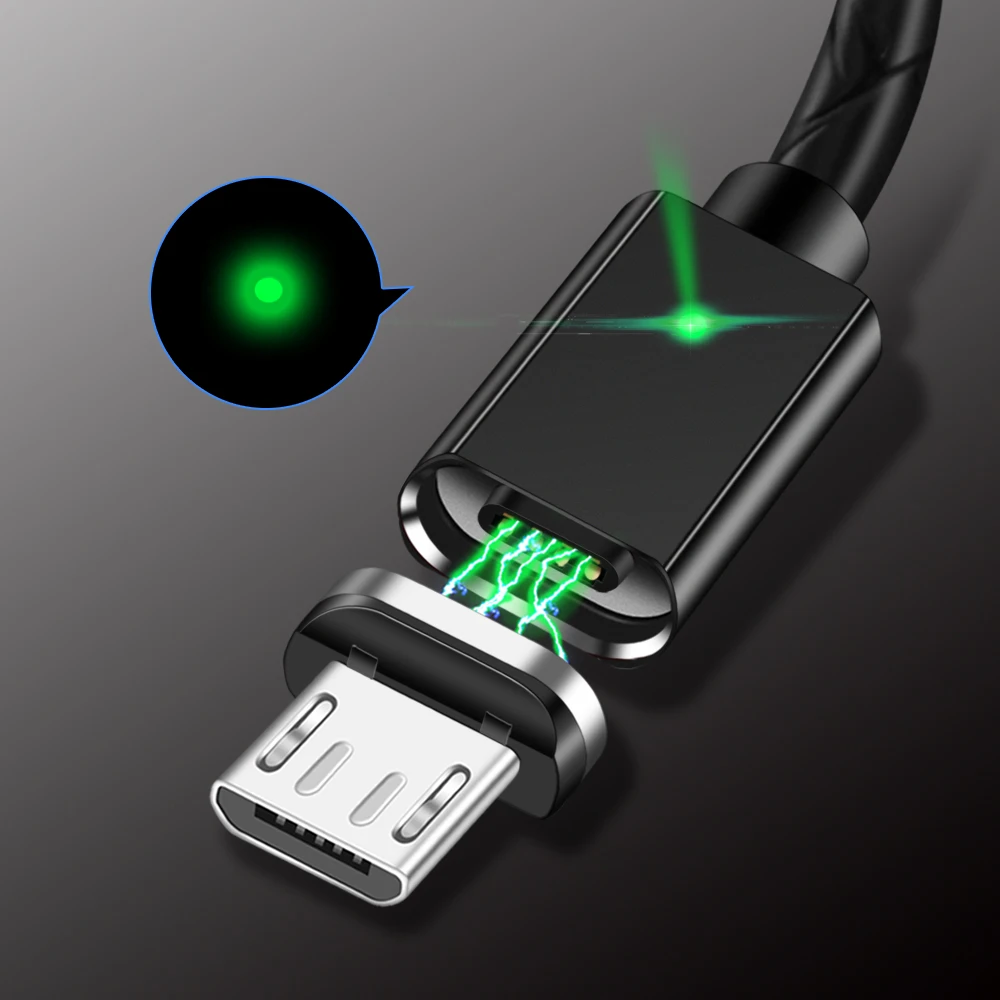 Магнитный usb-кабель Олаф 3А для iPhone type C, магнитный кабель для зарядки и передачи данных, Кабель Microusb для samsung Android, кабели для мобильных телефонов