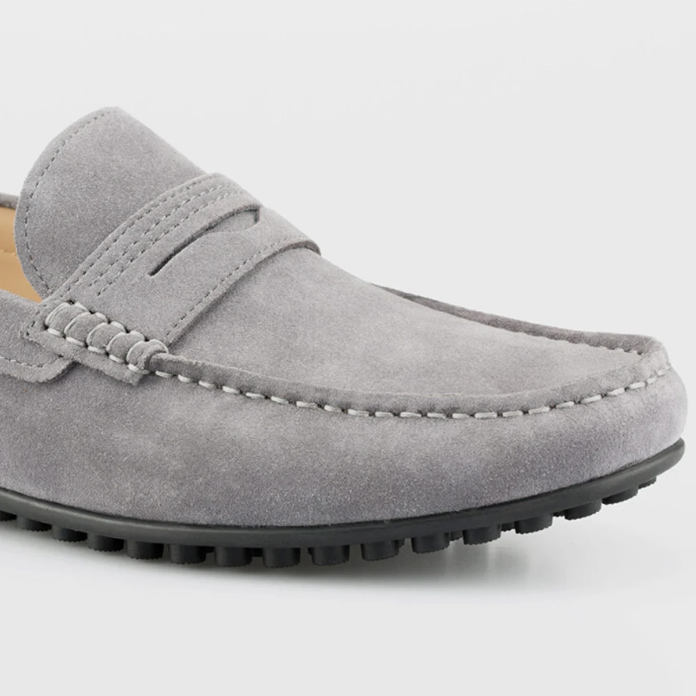 Original Xiaomi Seven-faced Men's Suede Leather Beans Shoes With Massage Sole | Мобильные телефоны и аксессуары