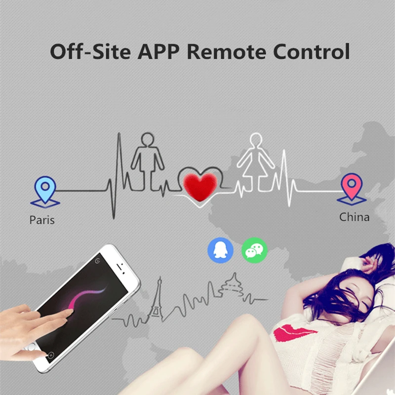 Электрический Импульсный вибрационный стимулятор точки G приложение для