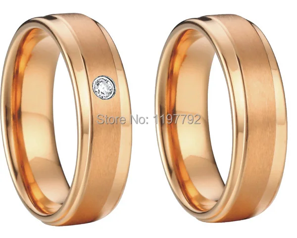 Индивидуальное изготовление Уникальные титановые Ювелирные изделия розового и