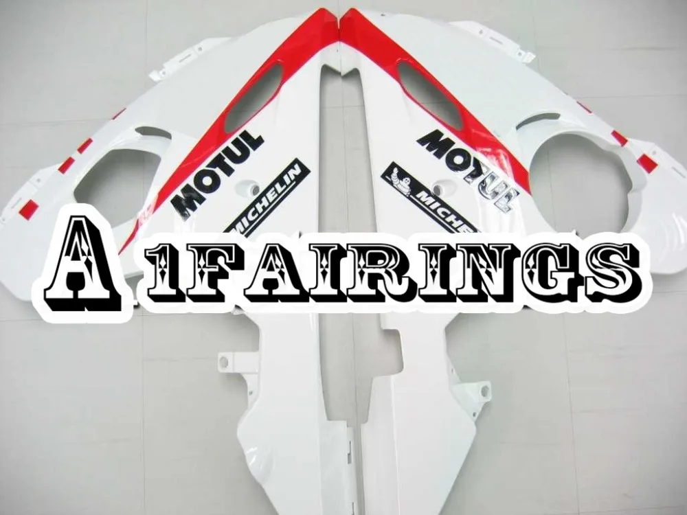 Полностью из АБС пластика мотоцикл Красный Белый боди для Yamaha YZF600 R6 2003 2004 03 04