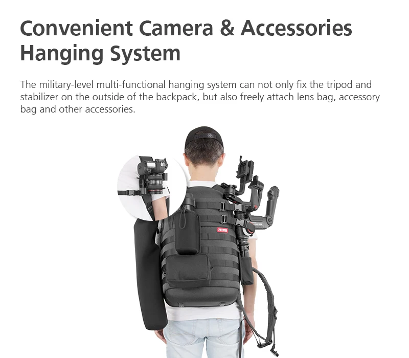 Zhiyun кран 2 водонепроницаемый рюкзак Zhiyun Weebill аксессуары для лаборатории gimbal сумка Портативный чехол для крана 3 DSLR коробка контейнер
