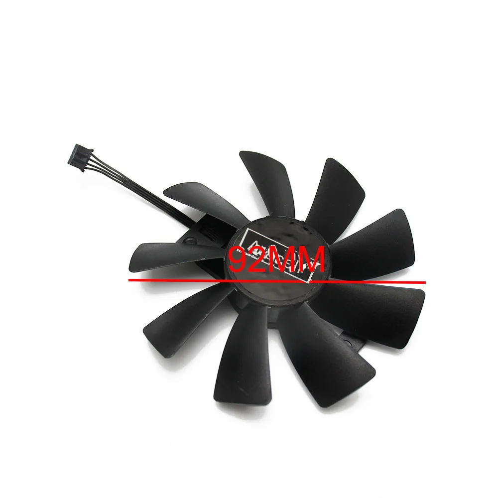 100 мм GAA8B2U-PFTA DC 12 В 0.45A кулер Замена вентилятора для Sapphire R9 380 380X4G D5 OC видеокарты Охлаждающие вентиляторы