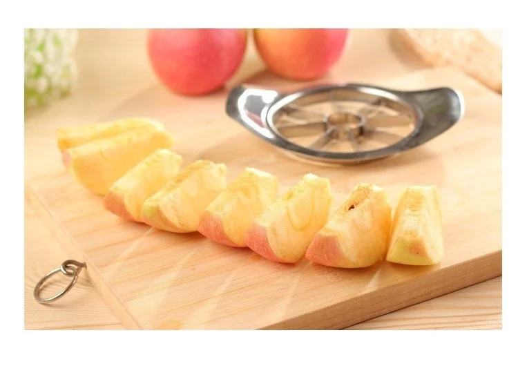 Ломтерезка яблока резак и делитель из нержавеющей стали-8 ломтиков | Дом сад