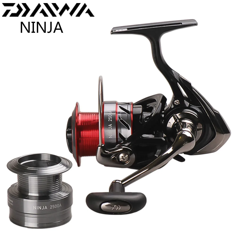 DAIWA NINJA Спиннинг рыболовная Катушка с запасная шпуля 2500A 3000A 4000A Peche мулине Морской