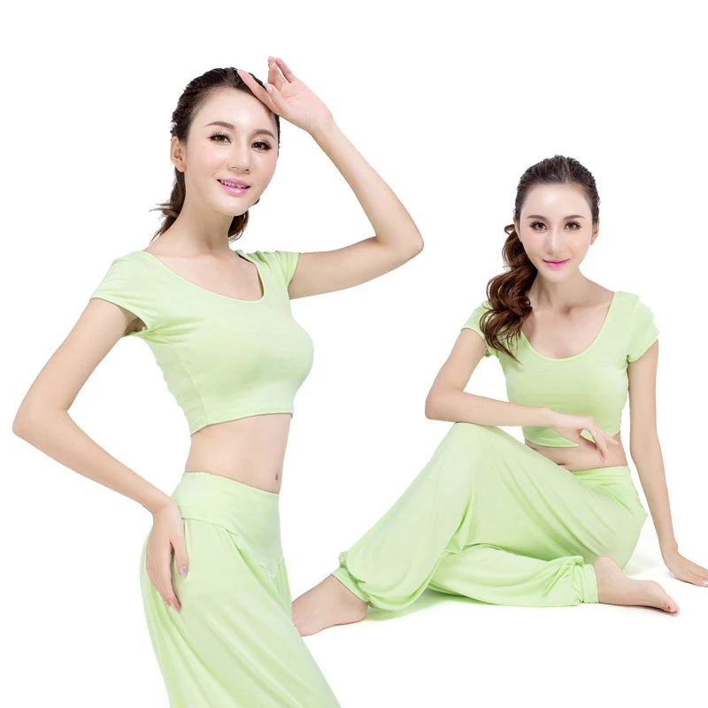 Комплект для йоги женские мягкие легсветильник шаровары большого размера