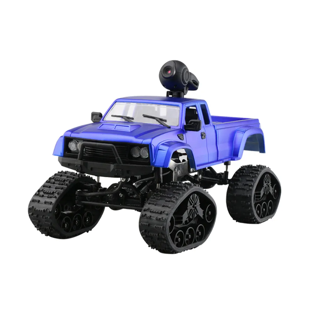 1:16 RC грузовик пикап скалолазание машина 0.3MP HD wifi камера Багги Детские игрушки 4WD двойные двигатели Bigfoot грузовик
