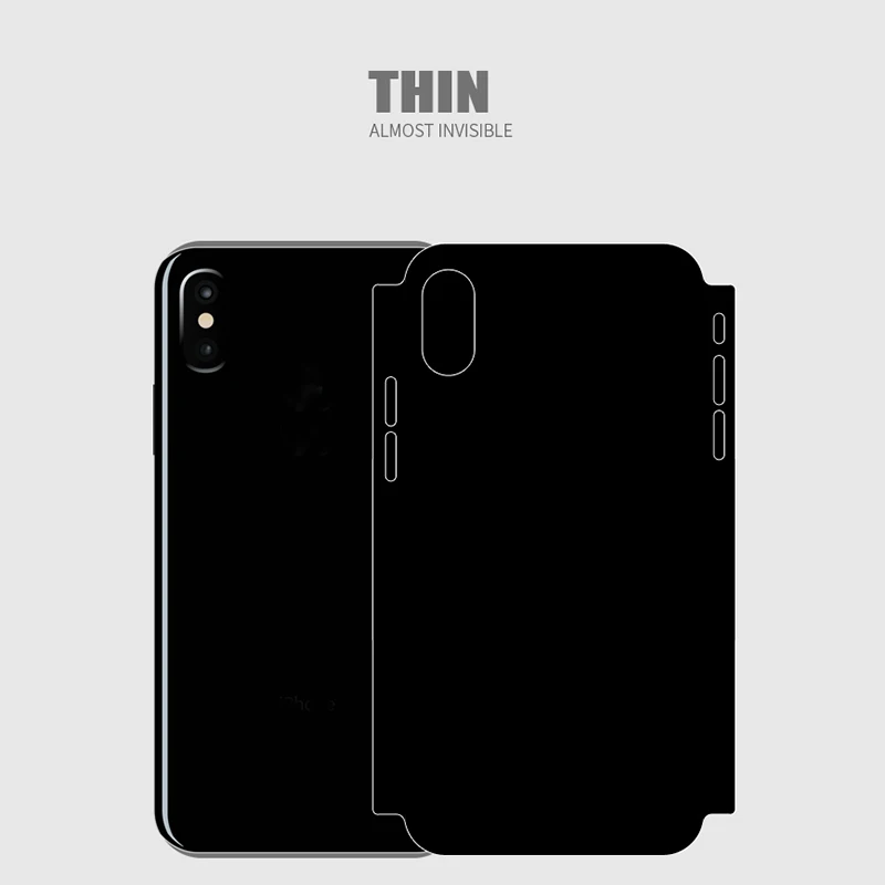 Наклейки на телефон для iphone XS MAX, задняя пленка Капитан Америка, рельефная ультратонкая цветная пленка для iphone 6, 7, 8 PLUS, X, 11Pro, 11, чехол