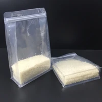 ferimo 50pcs eight side sealed hand held 5kg rice self sealed bag cereal self supporting zipper flour food packaging storage bag