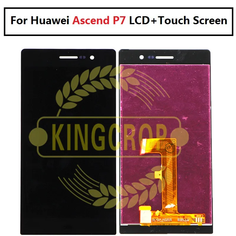 5 дюймов 1920x1080 дисплей для HUAWEI P7 ЖК Ascend сенсорный экран дигитайзер сборки | Отзывы и видеообзор
