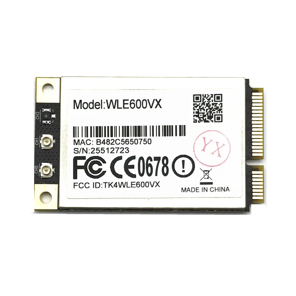 only wifi card Мини-модуль PCIe QCA9882 802.11AC 867 Мбит/с двухдиапазонный 2,4 ГГц/5 ГГц беспроводная WiFi сетевая карта Поддержка Linux - Цвет: only wifi card