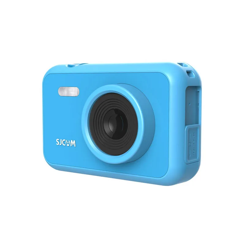 Синий SJCAM дети Камера 1080 P FunCam 2," ЖК-дисплей Экран видео Регистраторы подарок на день рождения развивающие цифровой фотографии детей Камера - Цвет: Синий