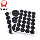 KAK 1-24 шт., самоклеящийся коврик для ног мебели, войлочные накладки, Противоскользящий коврик, амортизатор для стула, стола, защитная фурнитура