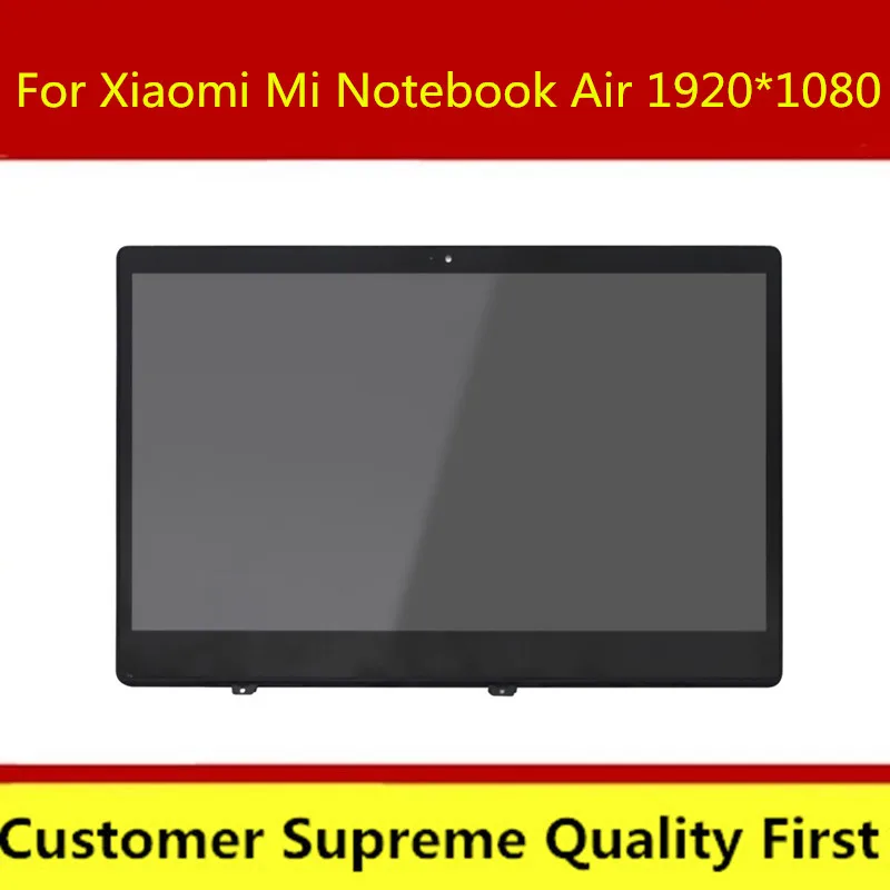 ЖК-дисплей 13 3 дюйма светодиодный экран матричное Стекло в сборе для Xiaomi Mi Notebook Air
