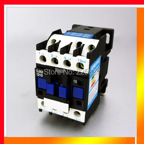 Бесплатная доставка CJX2-12 CJX2-1210 LC1-D12 12A contactores 24 v 48 220 380 контакторов переменного