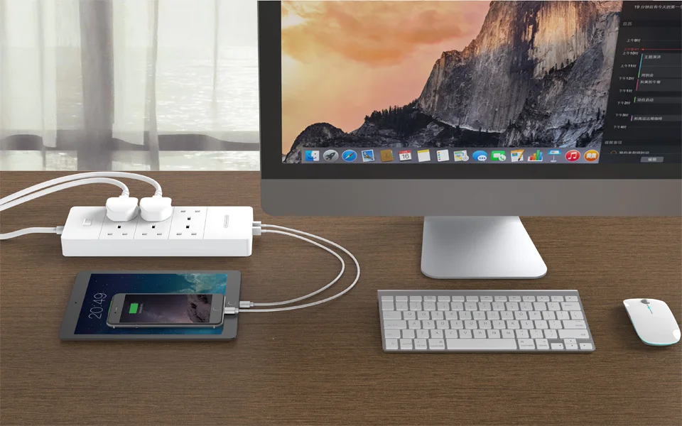 NTON power HPC USB защита от перенапряжения, удлинитель, розетка с британской вилкой, 6 розеток переменного тока, 5 разъемов USB Smart для зарядки, 1,5 м, удлинитель, шнур питания