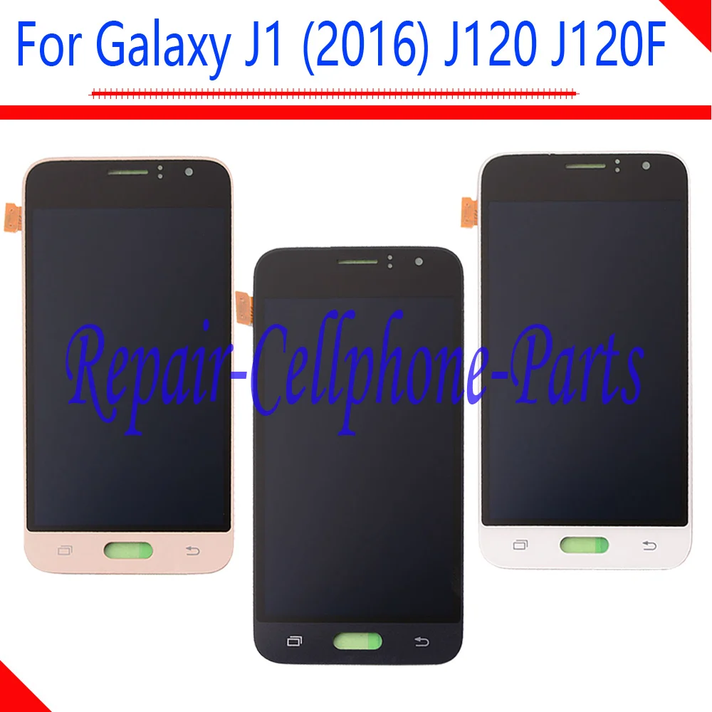 ЖК дисплей сенсорный экран дигитайзер в сборе для Samsung Galaxy J1 (2016) J120 J120F J120F/DS J120G/DS