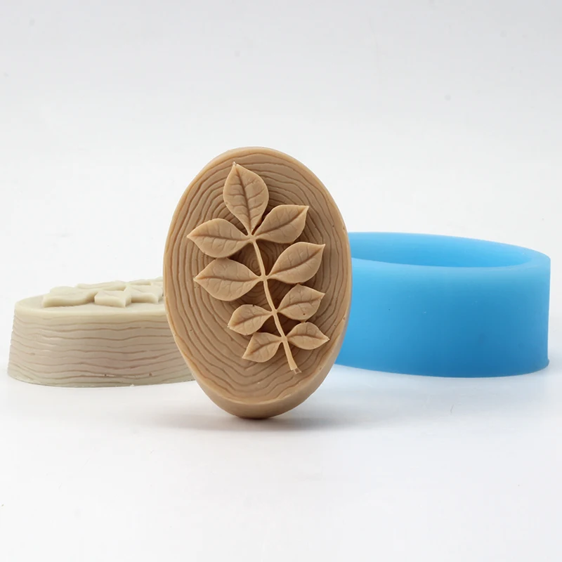 

Silicone Soap Mold DIY Handmade Leaves Pattern Mould for Soap Supplies Tool