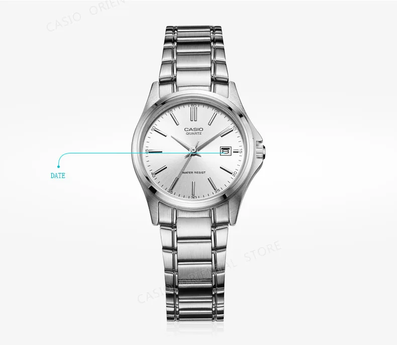 CASIO Watch Новое Прибытие LTP-1183Q-7A любителей Кварцевые Часы Женщины Часы Кожа Платье Наручные Часы Мода& Casual Часы Золотые