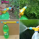 Пластиковые Интерфейс сока воды мини-распылитель пистолет Давление Тип бутылки Интерфейс бутылка опрыскиватель для садовых инструментов