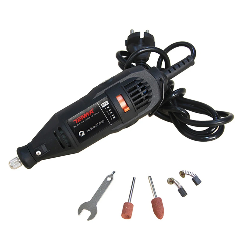 Сумасшедшая мощность 220 В 180 Вт Dremel электрические инструменты мини шлифовальная ДРЕЛЬ Dremel дрель скорость электрическая дрель аксессуары AMY009