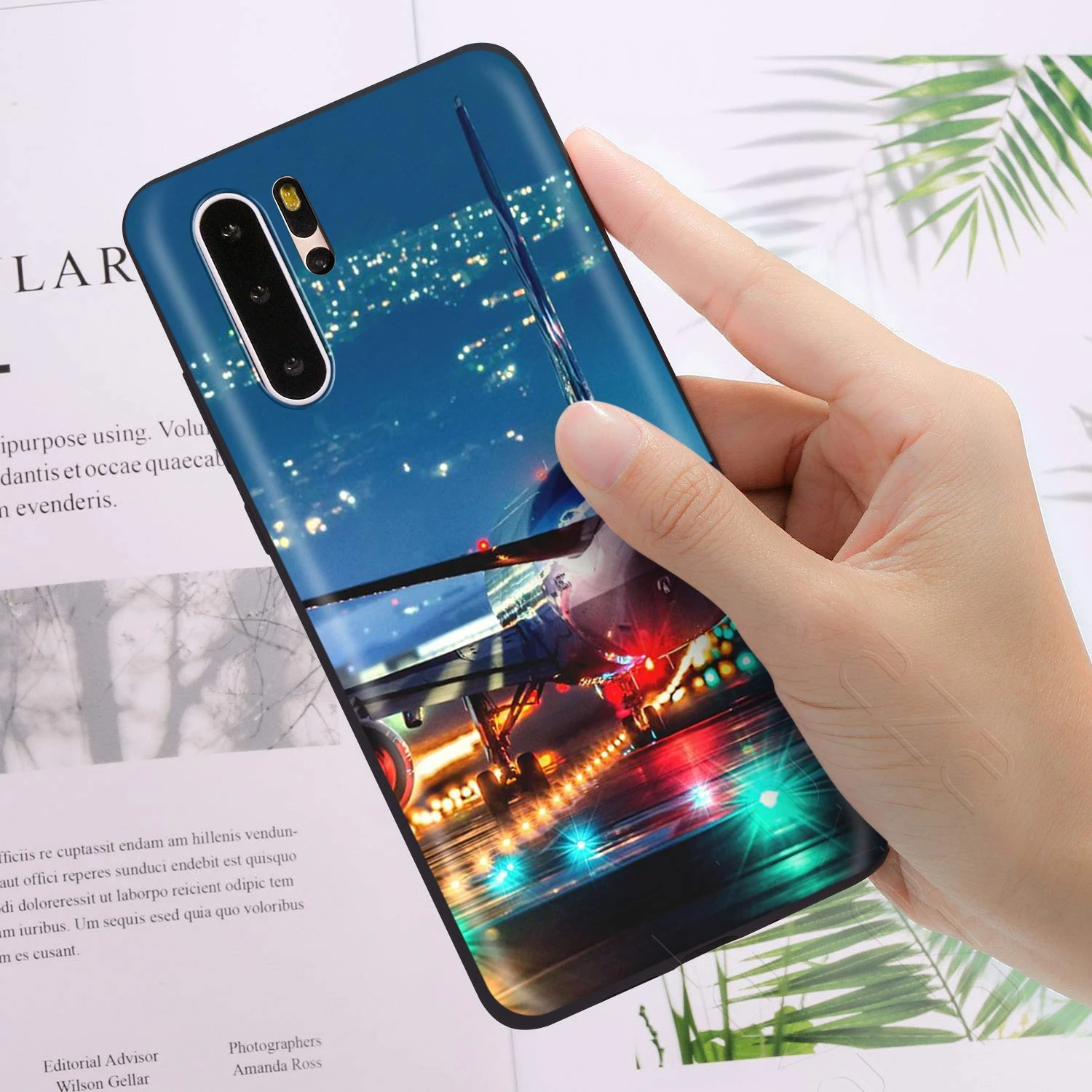 Lavaza Aircraft Airplane Fly Travel Cloud Plane Case for Huawei Mate Y7 Y9 P8 P9 P10 P20 P30 P40 Max Lite Pro P Smart Mini |