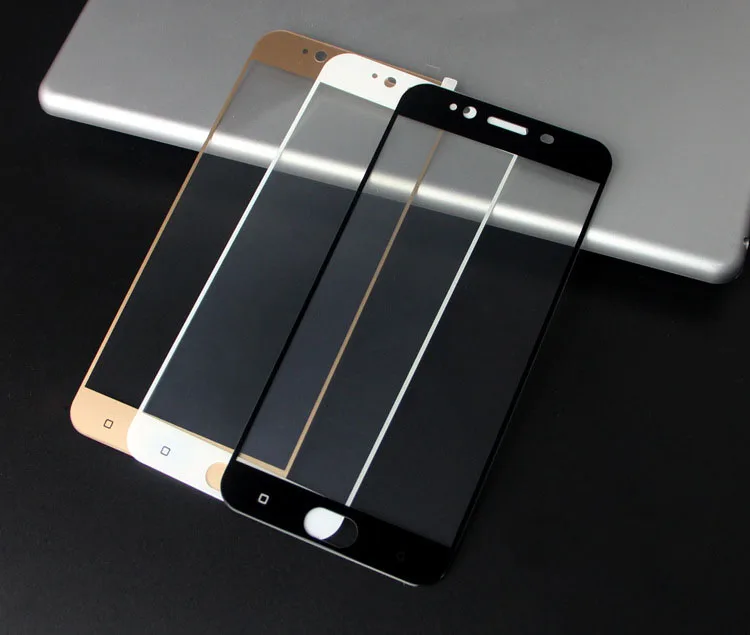 3D закаленное стекло для Vivo V5 полного покрытия экрана Взрывозащищенная защитная