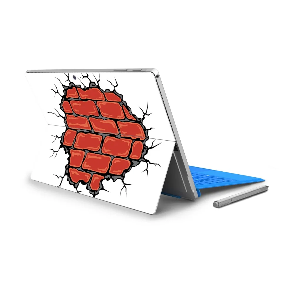 GOOYIYO для Micro Surface Pro 4 5 виниловая задняя большая наклейка планшет Наклейка 3D эффект