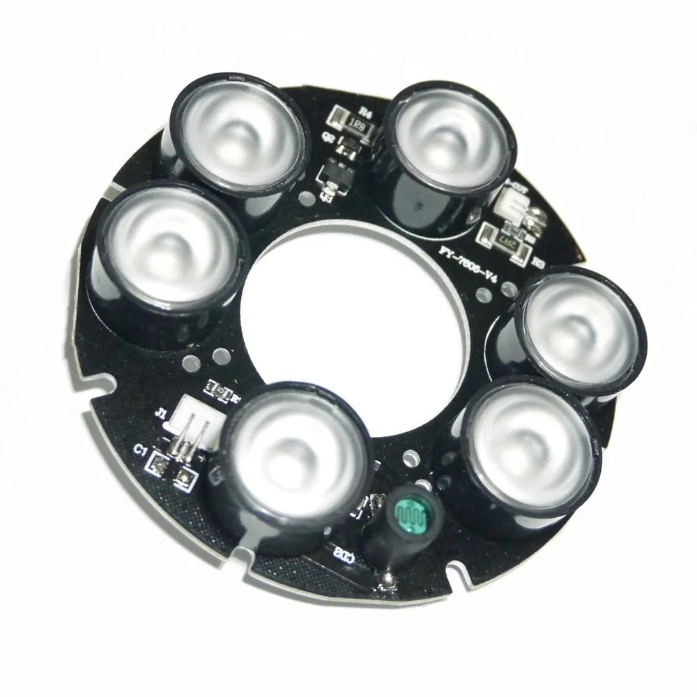 Аксессуары для системы видеонаблюдения 90 градусов инфрасветильник свет 6 шт.