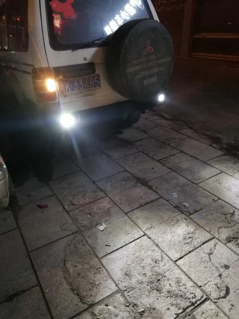 Внедорожный Автомобильный светодиодный дневный светильник DRL, бампер, противотуманный светильник 4x4, грузовик ATV, внедорожник, прицеп RV, светодиодный рабочий светильник, задний резервный светильник s