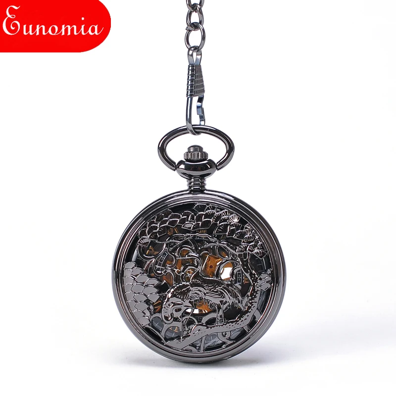 Черный круглый прохладный Китайский Lucky краны Под Сосна золото движение