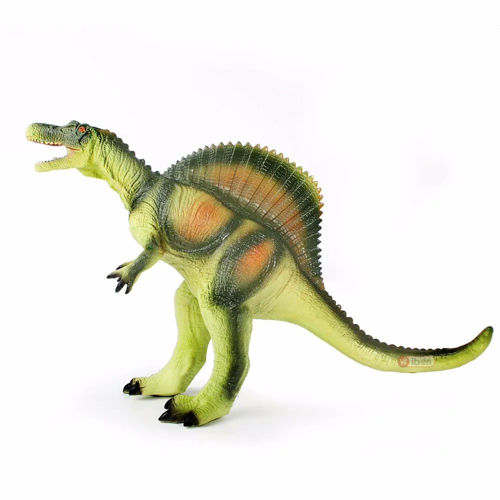 Wiben Jurassic большая игрушка динозавра спинозавра, мягкая пластиковая модель животного, экшн-игрушки и фигурки, детские игрушки для девочек и мальчиков