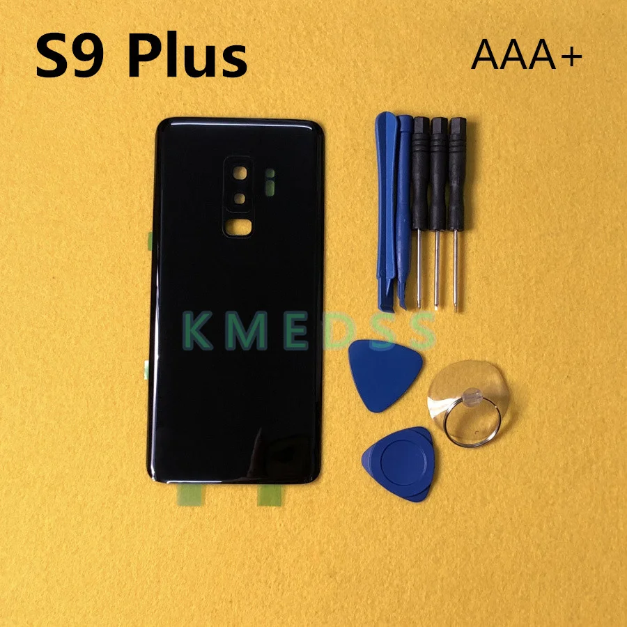 Стеклянная задняя крышка для Samsung Galaxy S9 Plus + G965 G965F|Корпусы и рамки мобильных