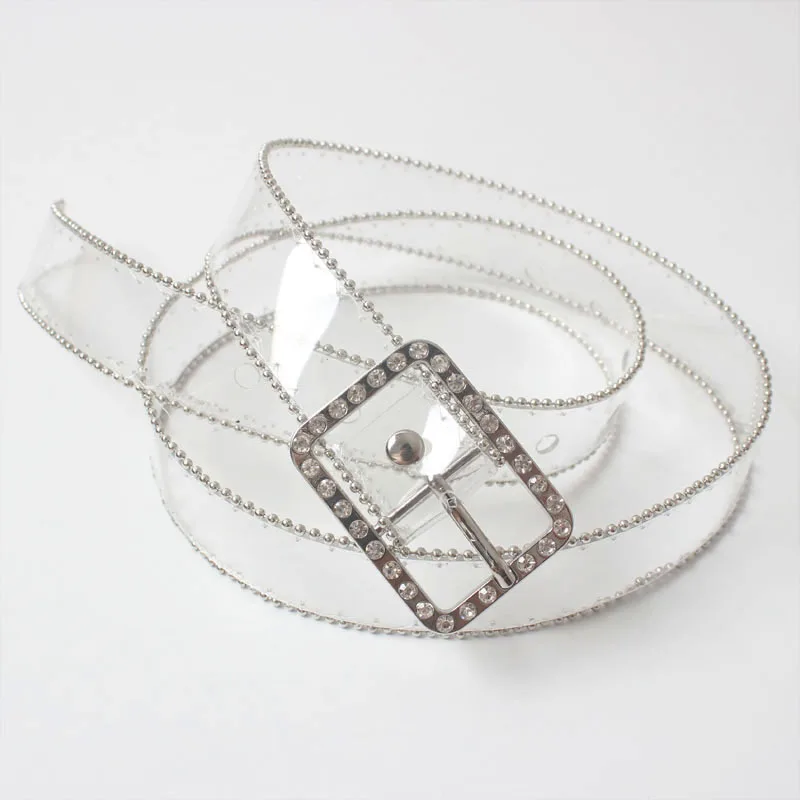 HUOBAO модное роскошное женское платье с поясом со стразами прозрачный длинный пояс