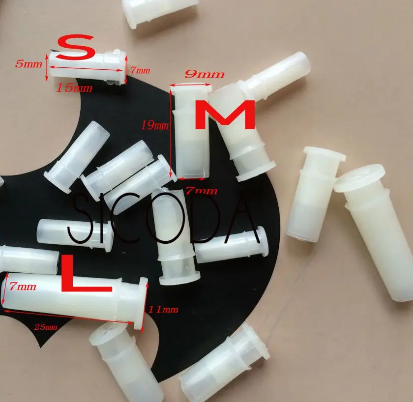 SICODA 12 шт. Squeeze ББ звук свисток детские игрушки куклы вставки аксессуары DIY ремесла щенок игрушка звук делая звук