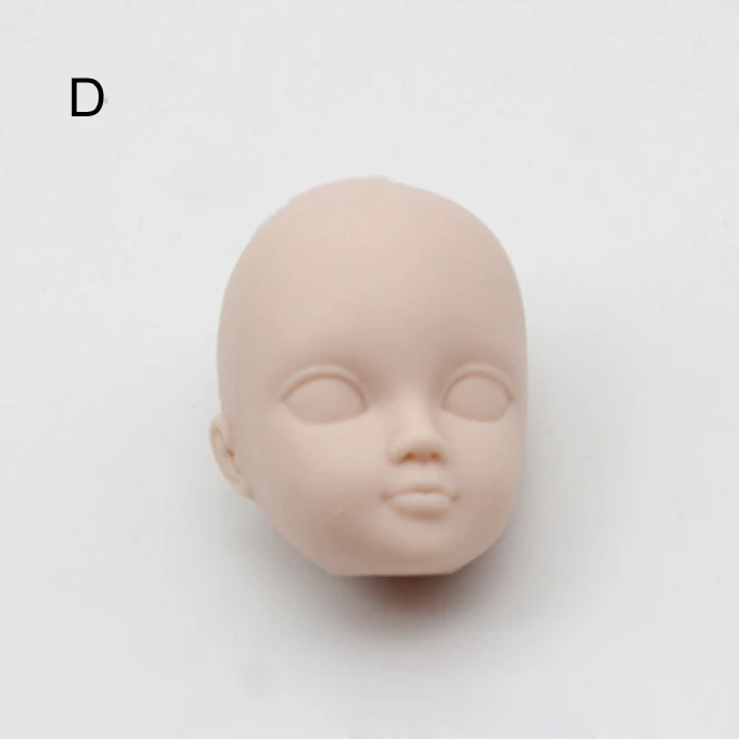 2 шт./лот, мягкие, DIY, высокое качество, для практики, макияж, кукольные головки для 1/6 BJD, как для 29 см, кукольные для отработки нанесения макияжа, голова без волос