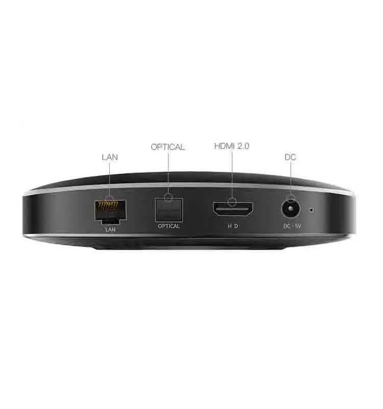 QINTAIX RK3399 Android Smart TV Box 4 GB RAM 32 ROM Seis Core 2.4G/5G AC Wifi Bluetooth 1000 M TYPE C K Streaming Media | Электроника
