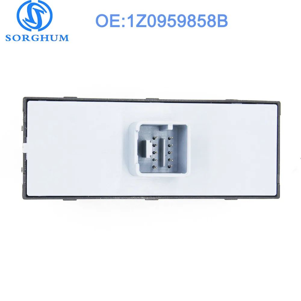 Зеленый 1Z0959858B боковой переключатель переднего окна питания для SKODA Fabia Octavia Super B