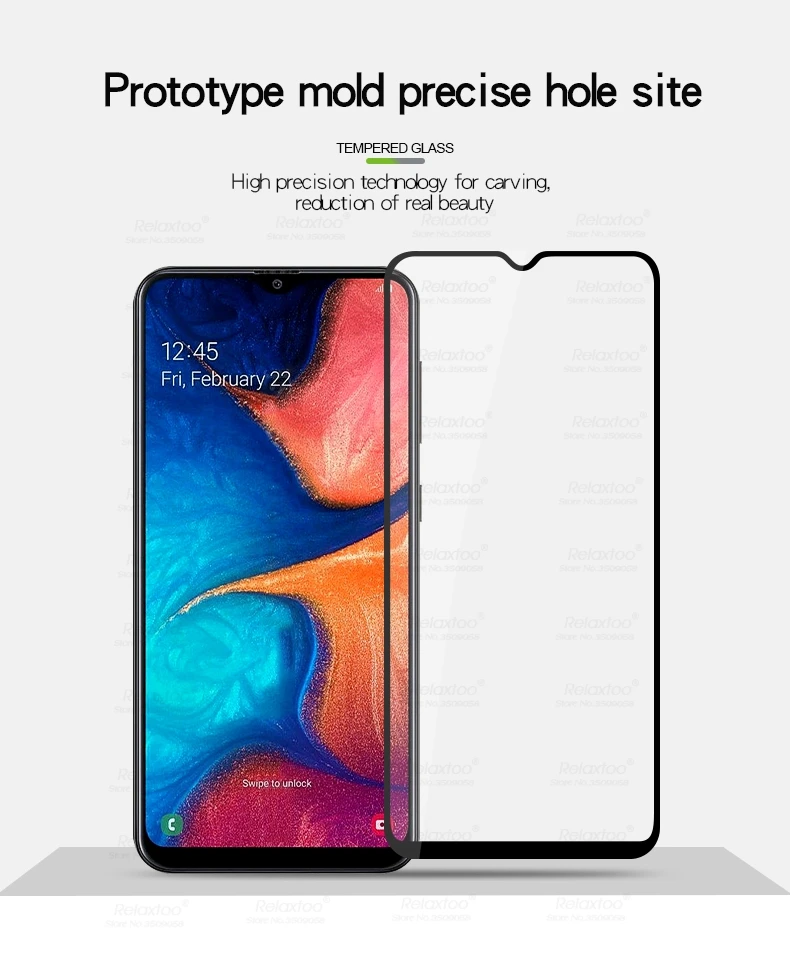 Стекло для samsung a20s Защитное стекло galaxy a 20 a20 a205f/ds защита экрана на a20e a202f/ds пленка