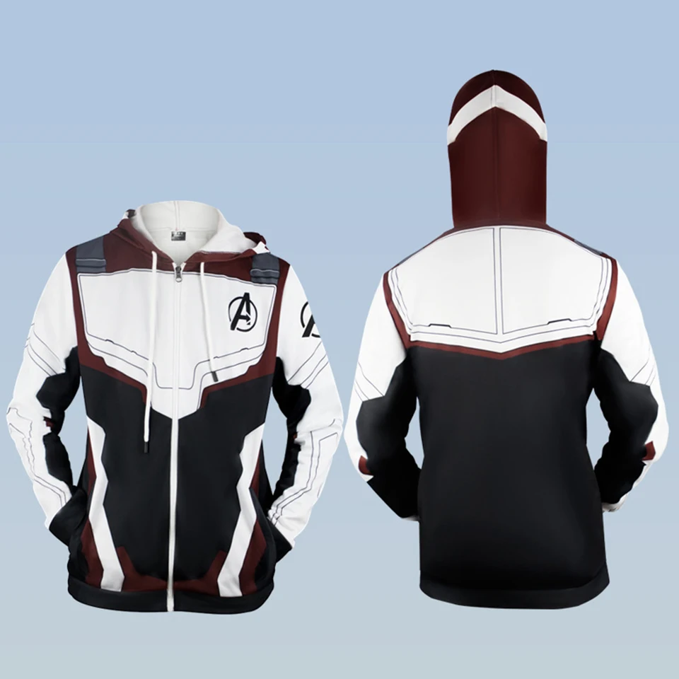 Marvel Мстители 4 эндшпиль квантовое царство косплей костюм толстовки брюки для