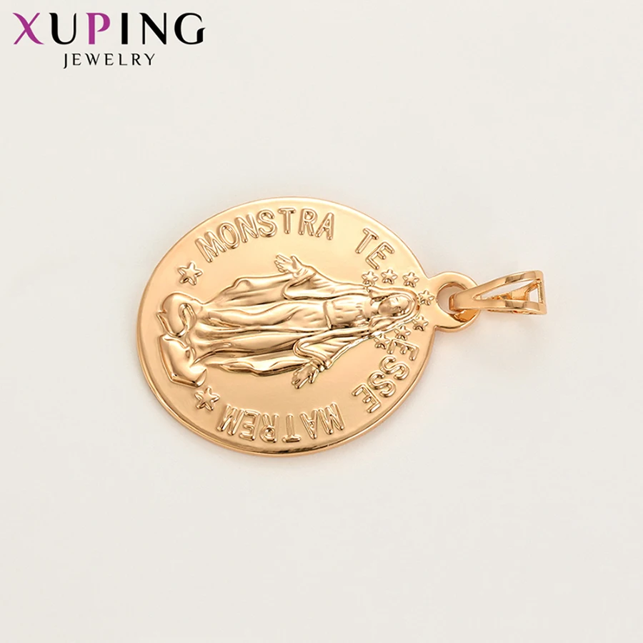 Xuping классический Bodhisattva стиль новые продукты круглый скользящий кулон для леди