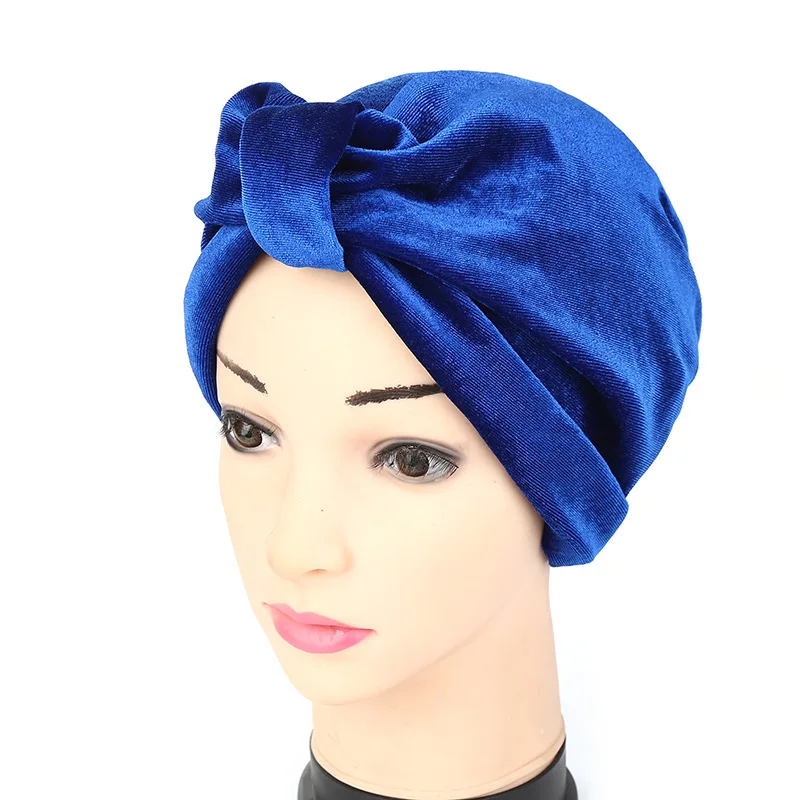 2017 Для женщин Головные уборы бархат головы Обёрточная бумага Earwarmers резинка для