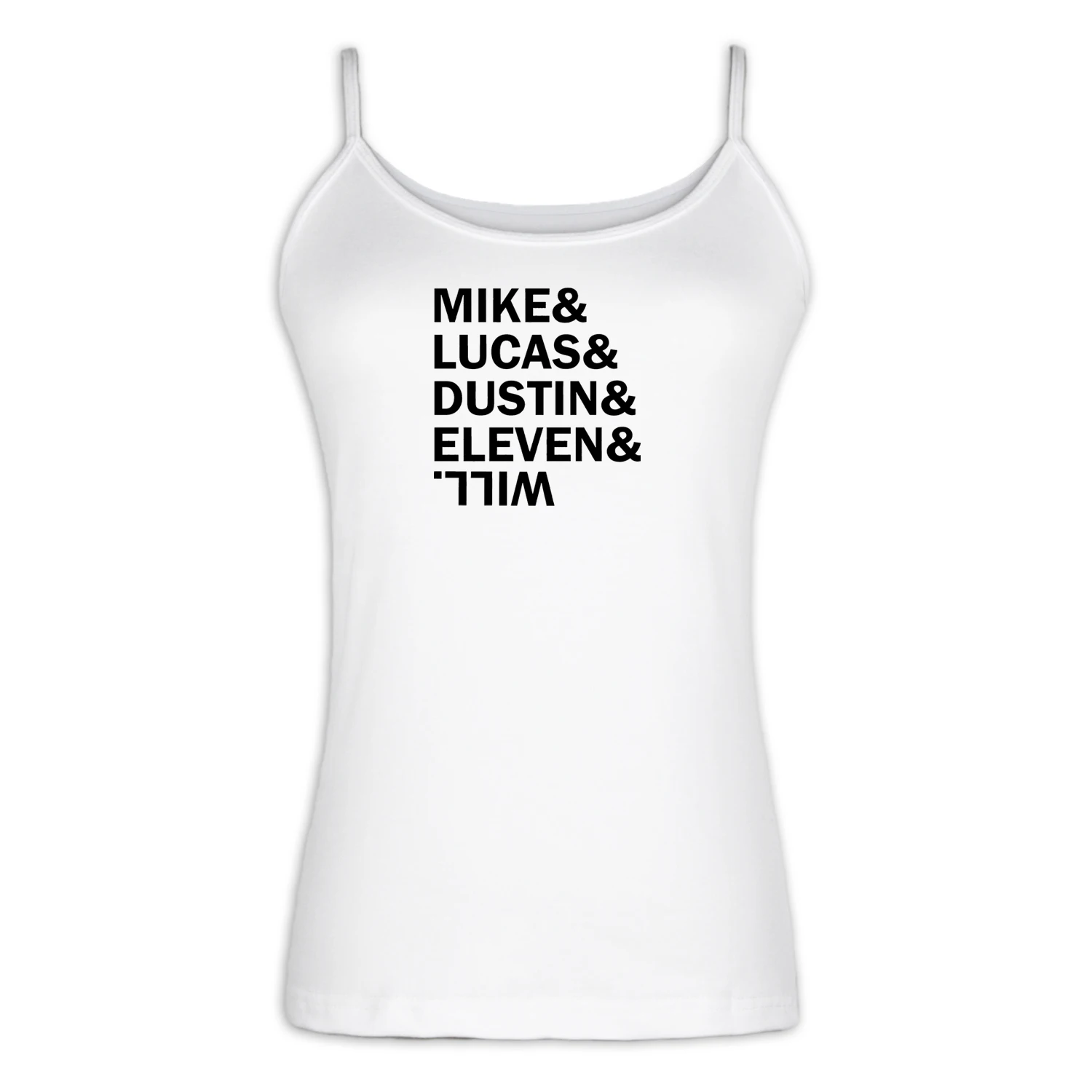 Женский камзол Mike & Lucas Dustin Eleven Will хлопковый летний топ на бретелях|Топы| |