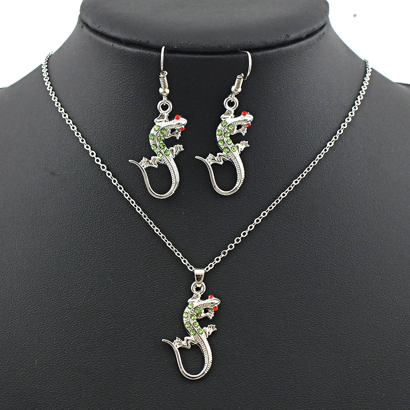 JINGLANG Африканский ювелирный набор Gecko нигерийский Свадебный женский Дубай