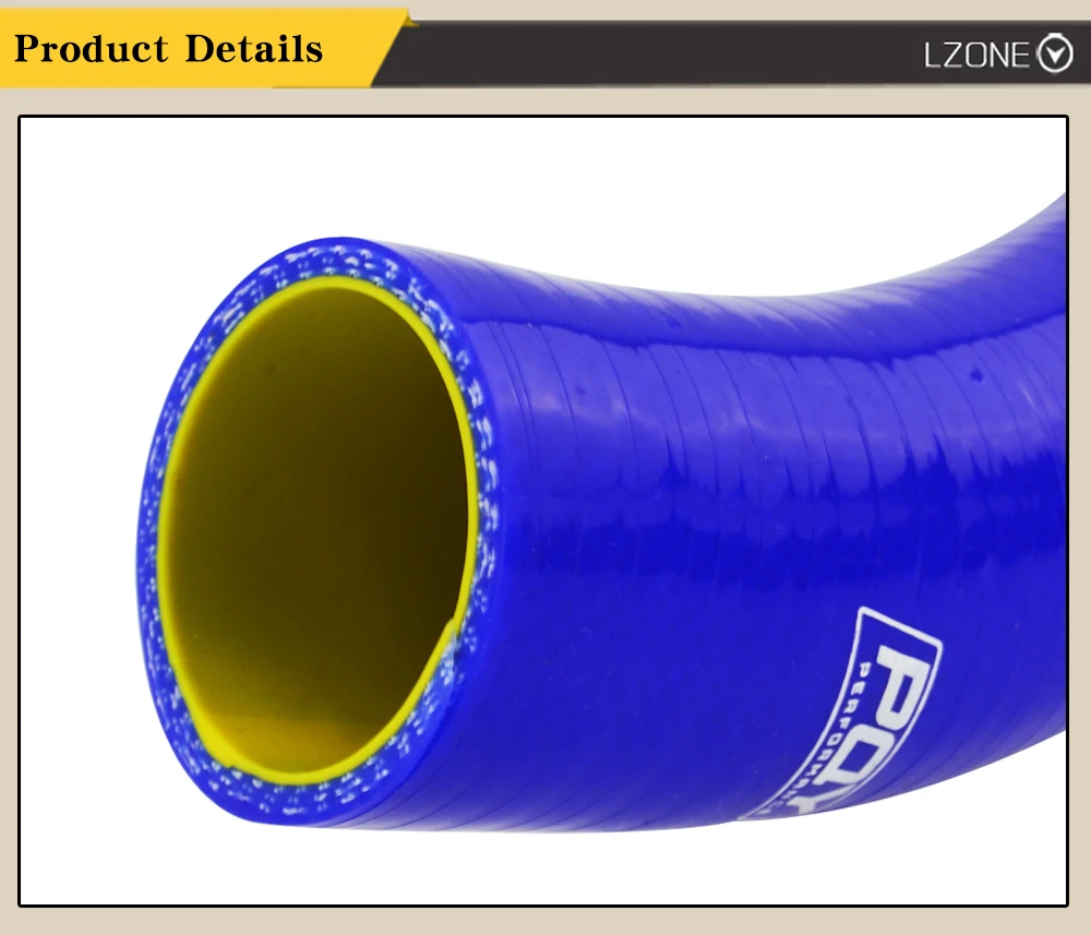 LZONE-9 шт. комплект силиконовых шлангов радиатора для 02-07 Subaru Impreza WRX/STi GDA/GDB EJ20 JR-LX1803C-QY