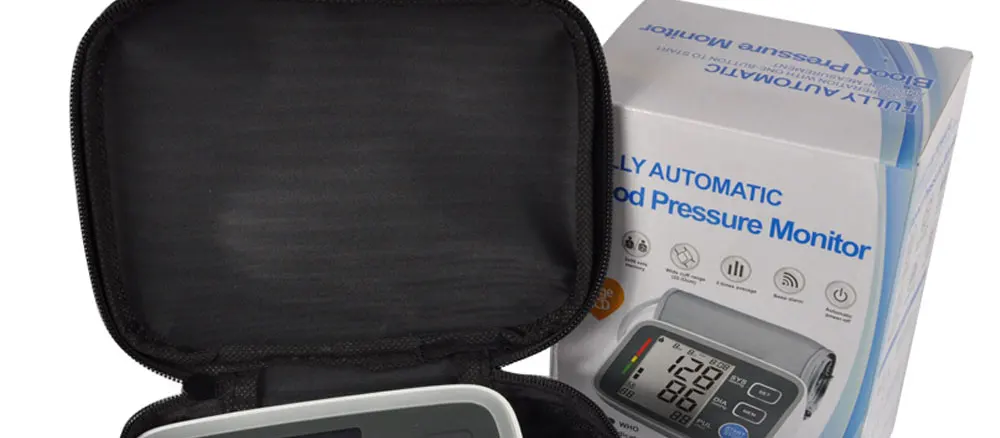 Ilincare, медицинский цифровой Lcd верхний монитор артериального давления на руку, измеритель сердечного ритма, тонометр для автоматического измерения