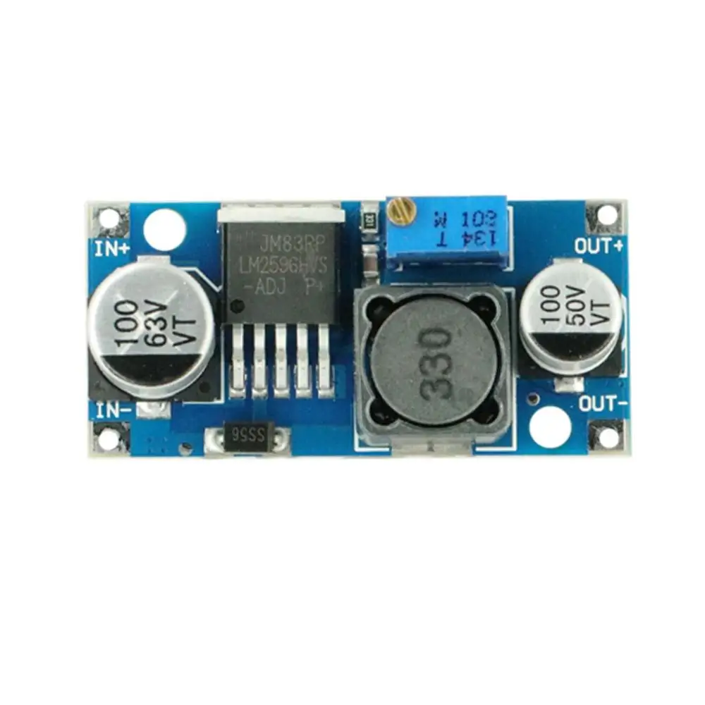LM2596HVS 1 шт Высокое качество 3A Регулируемый DCDC LM2596 LM2596S вход 4 V-35 V Выход 1,23 V-30 В постоянного тока dc понижающий Питание Регулятор модуль - Цвет: LM2596HVS