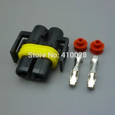 Shhworldsea 2pin Kit H8 H10 H11 разъем противотуманной фары Женский комплект автомобильной розетки
