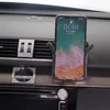 black phone holder B Роскошные Алмазные хрустальные автомобильные аксессуары - Название цвета: black phone holder B